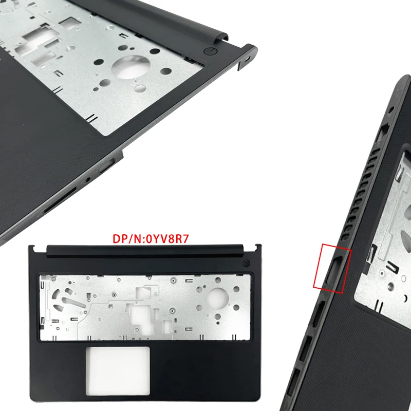 Фото Новинка для Dell Vostro V3568 3562 3567 3565 3578; сменные аксессуары для ноутбуков, задняя крышка ЖК-дисплея, упор для рук или нижняя часть 0XD27R 0X3VRG №5