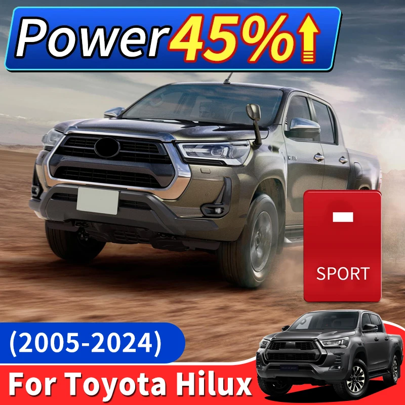 

Применимо к 2005-2024 TOYOTA HILUX VIII пикап силовой модуль акселератора лошадиных сил Модернизированная система ускорения accelera