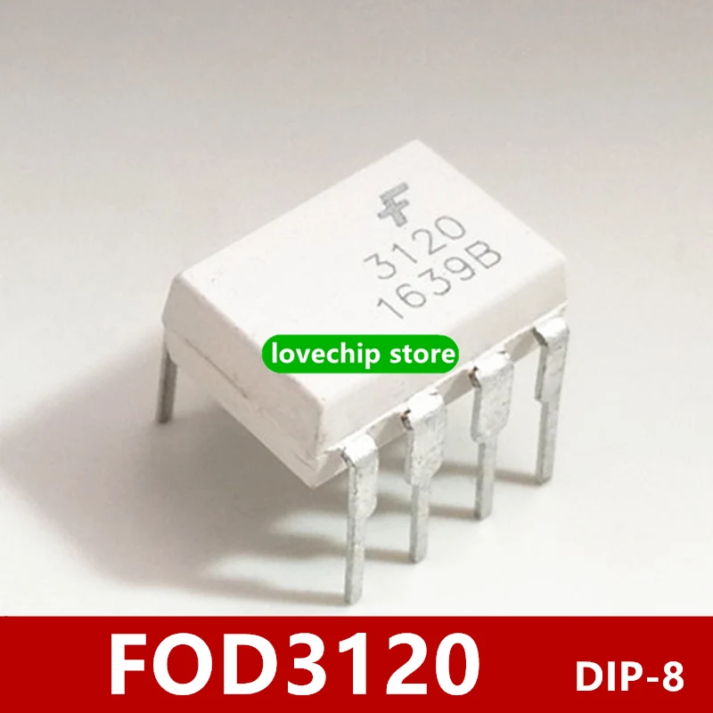 Совершенно новый оригинальный FOD3120 DIP-8 F3120 встроенный бтиз привод оптрон A3120 |