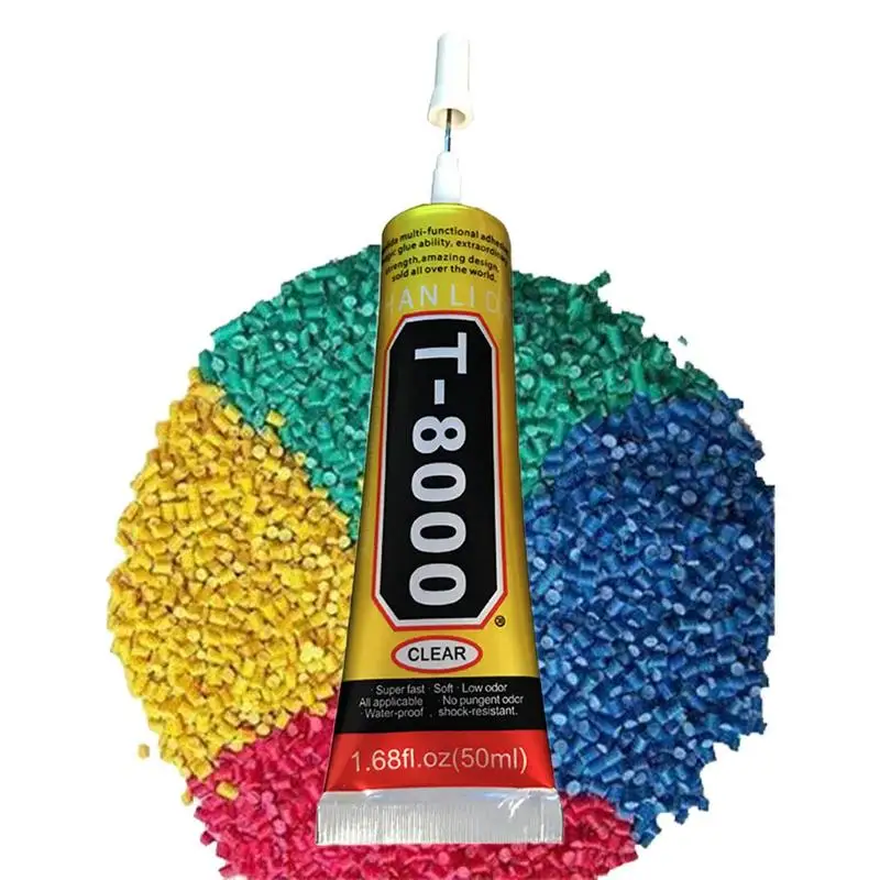 

T-8000 Glue Multi Purpose Glue Adhesive Epoxy Resin Repair Cell Phone LCD Touch Screen Super DIY Glue T 8000 1 Pc 15ml 50ml 110m
