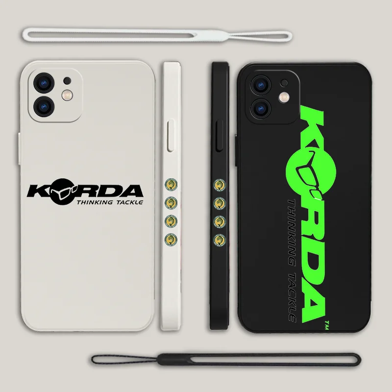 

Korda Fishing Tackle Phone Case For Samsung A53 A50 A12 A52 A52S A51 A72 A71 A73 A81 A32 A22 A20 A30 A21S 4G 5G with Hand Strap
