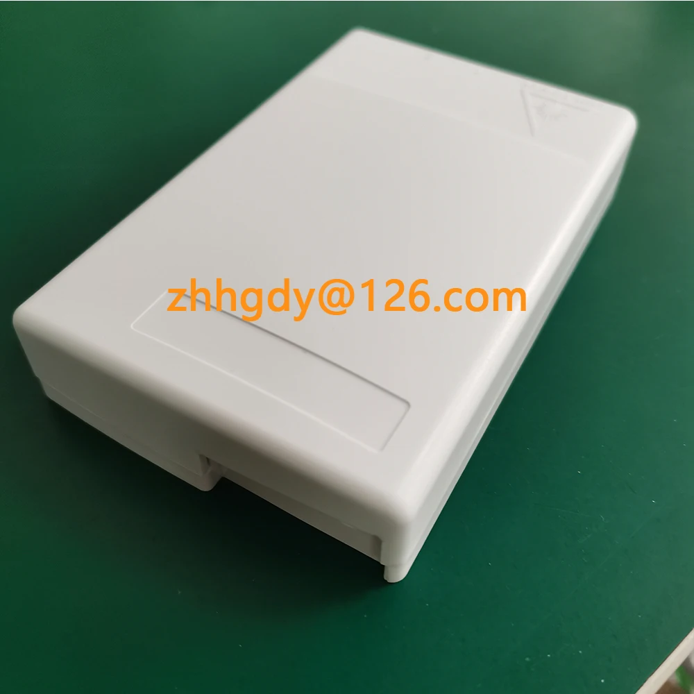 Duplex panel 2-core dual port SC FTTH 2-port optical fiber cladding cable box 2-core optical fiber terminal box