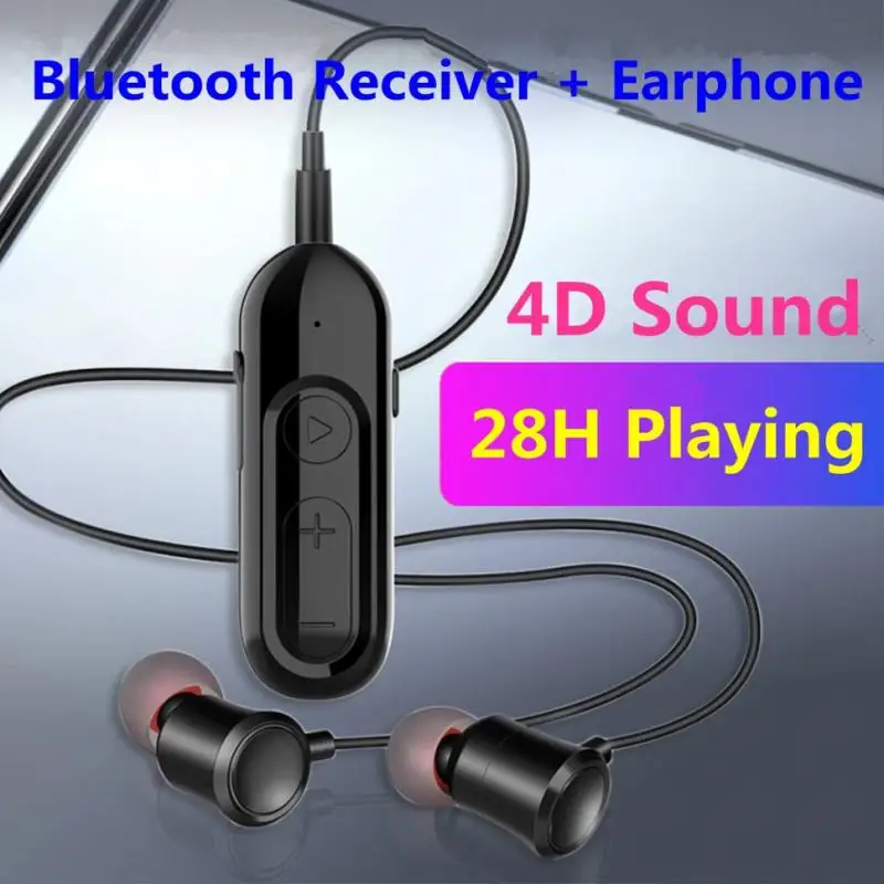 

5.0 Earphone Hifi Sound Quality For Car Headphone Speaker Stereo Music Audio Receiver Adapter 5.0 Receiver