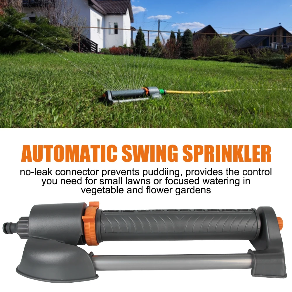 

Turbo Oscillating Water Sprinkler Garden Supplies Irrigation Spray Nozzle Automatic Watering Garden Lawn Water Sprinklers