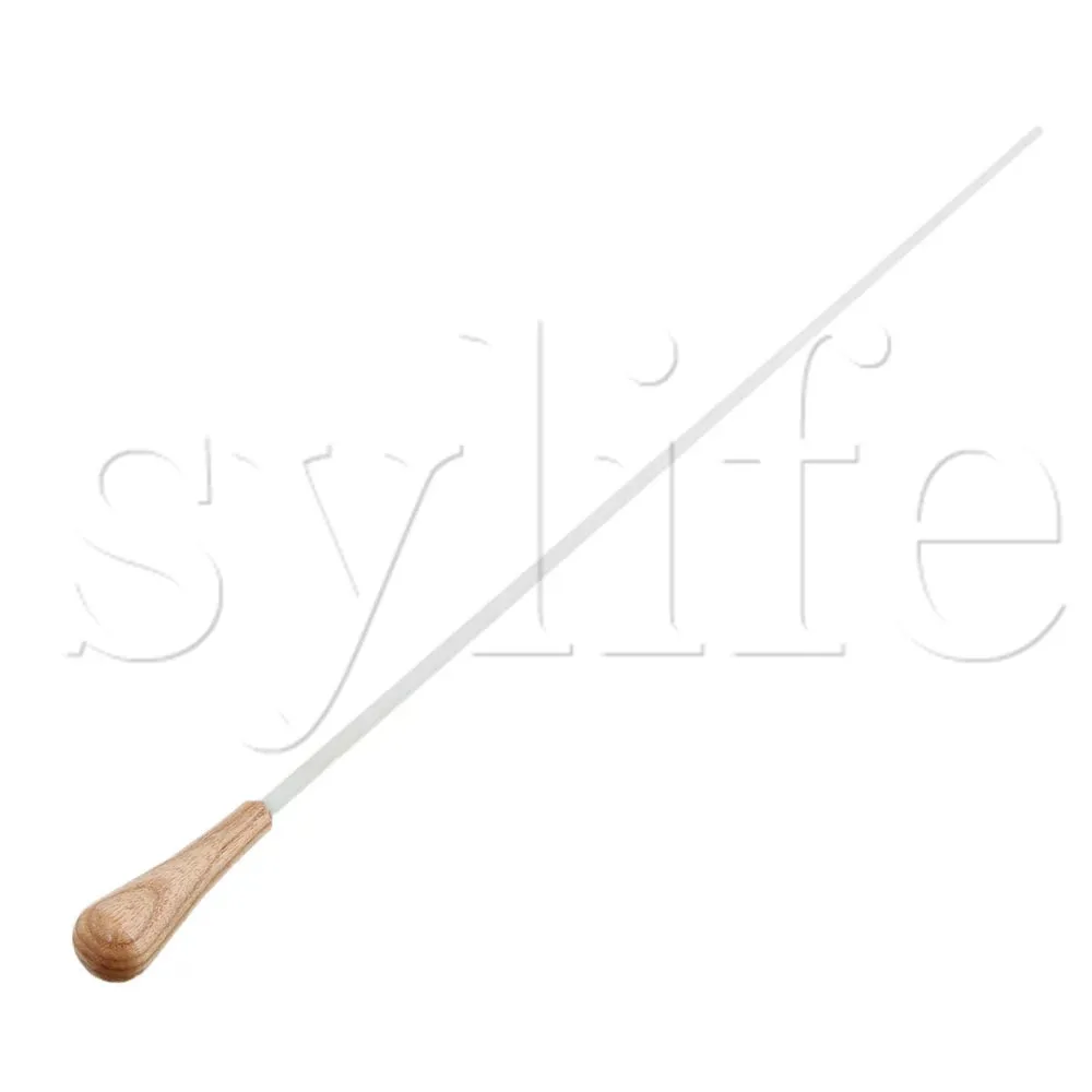 

38x2 cm Sandalwood Handle Orchestra Conductor Baton Burlywood