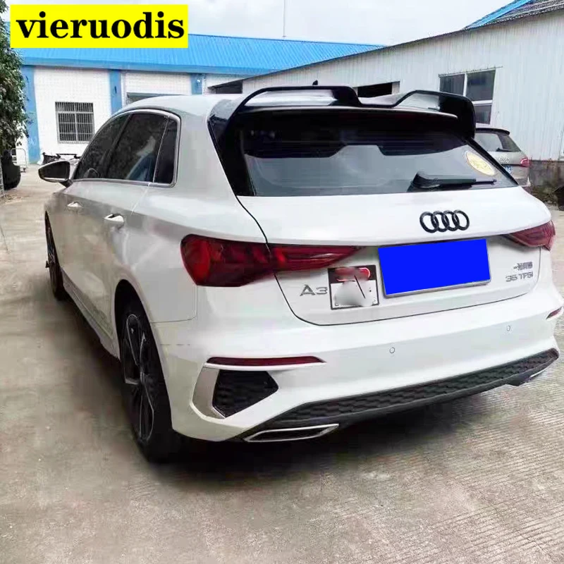 

Задняя крышка 2014-2018 для Audi A3 S3, 8 В, хэтчбека, 5 дверей, пластик ABS