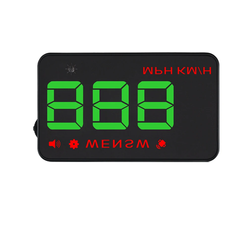 

A5 Универсальный HUD GPS спутниковый проекционный дисплей предупреждение о превышении скорости сигнализация напряжения для всех автомобилей ...