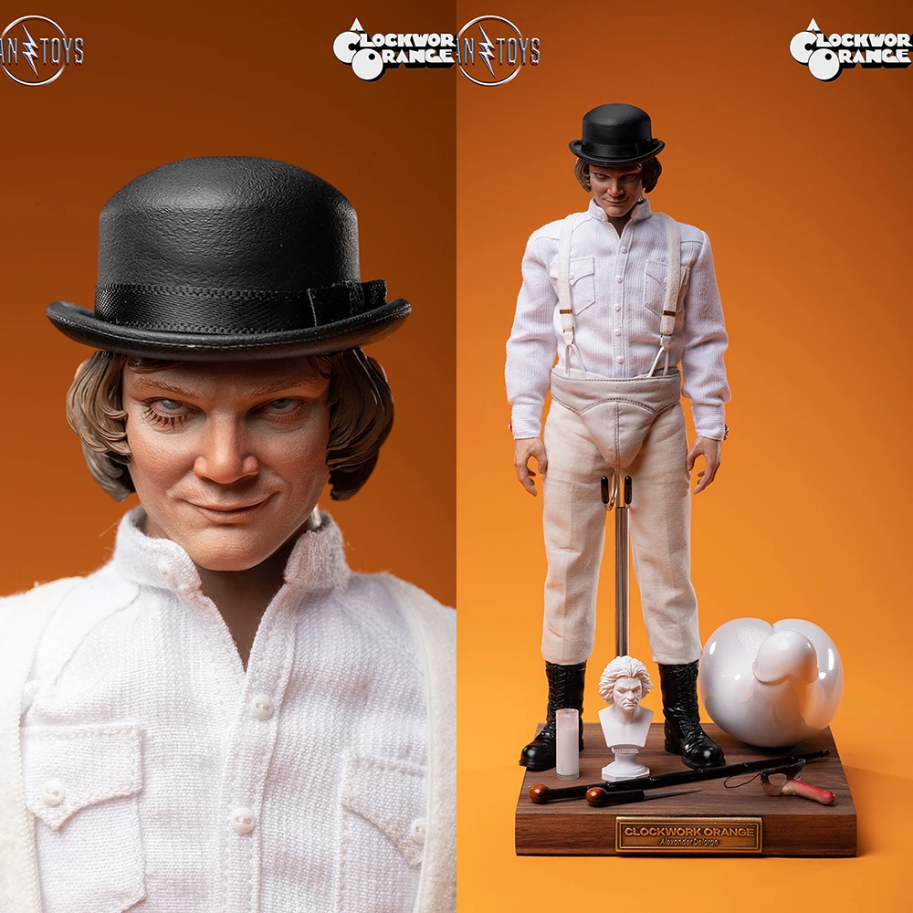 

Limited Stock YANTOYS JR01 1/6 Scale A Clockwork Orange Malcolm McDowell 12 inches Male Solider Action Figure Model Toys