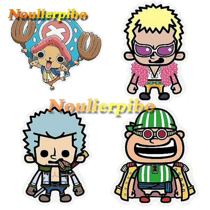 Chopper Frank Siamese Super Pose Anime Car Sticker Car Bumper Motor Window Mirror Trunk Headlight Cover JDM Vinyl Decal