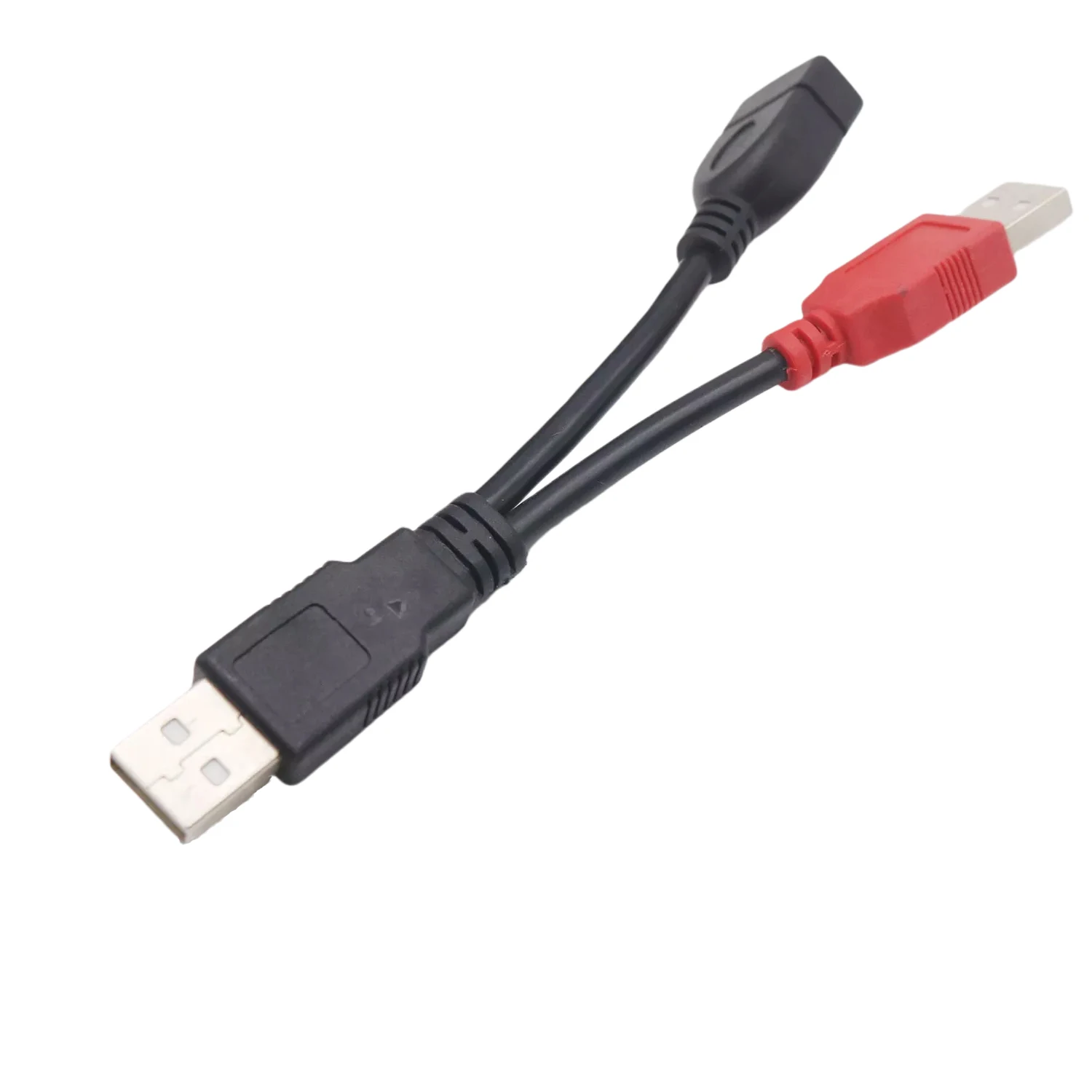 

USB 2,0 A Тип папа-мама синхронизация данных с USB A папа кабель питания Y для внешнего жесткого диска HDD