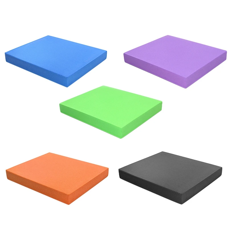 

ELOS-TPE Thickened Balance Pad Flat Support Ankle Rehabilitation Training Mat for Yoga Fitness Balance Training