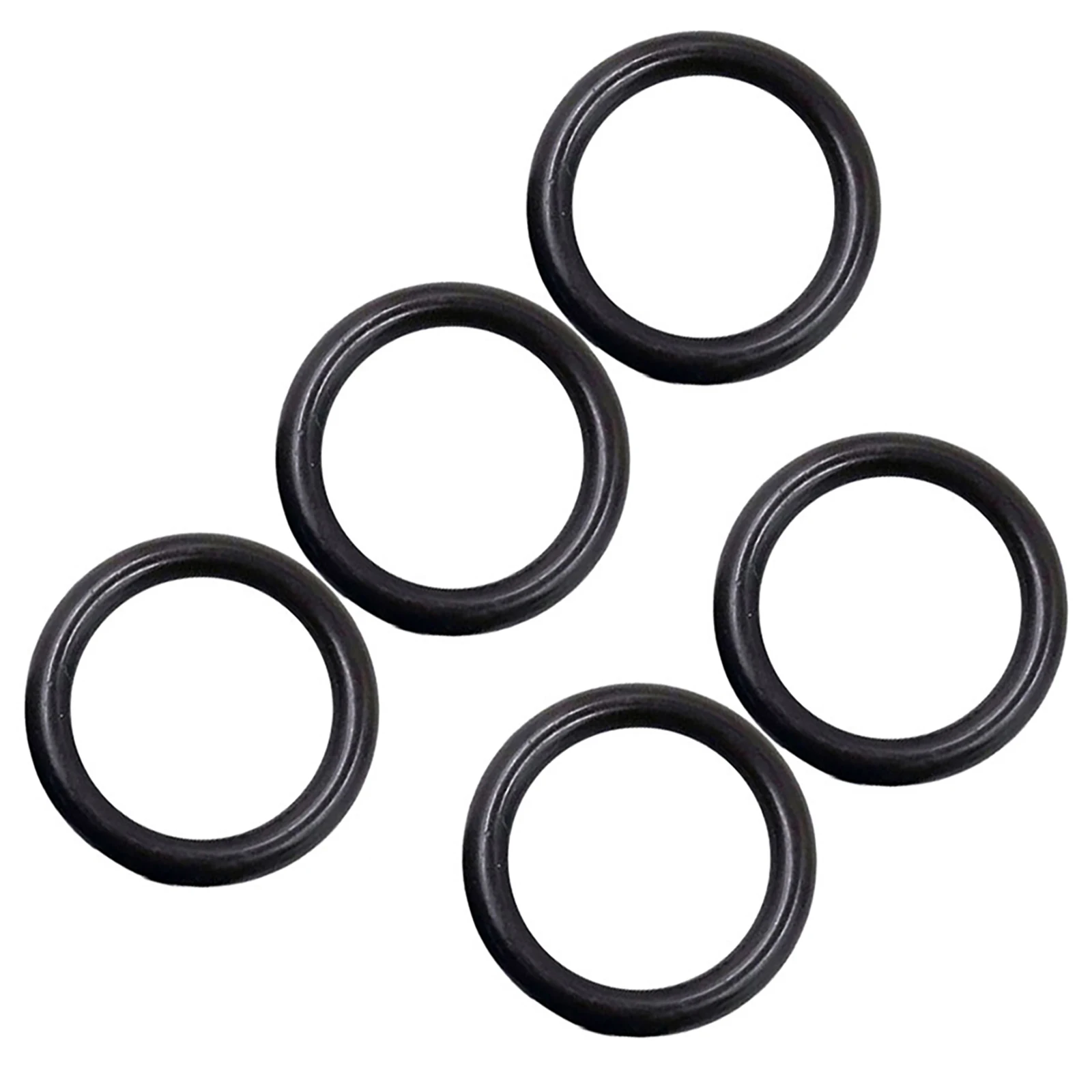 

Machinery Piston O-ring 5pcs Black Home Garden Plastic Power Tools Workshop Equipment House Instrument Accessories