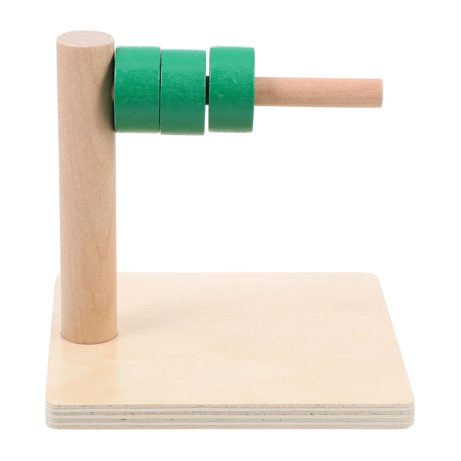 

Discs on Horizontal Montessori Teaching Wooden Discs on Horizontal