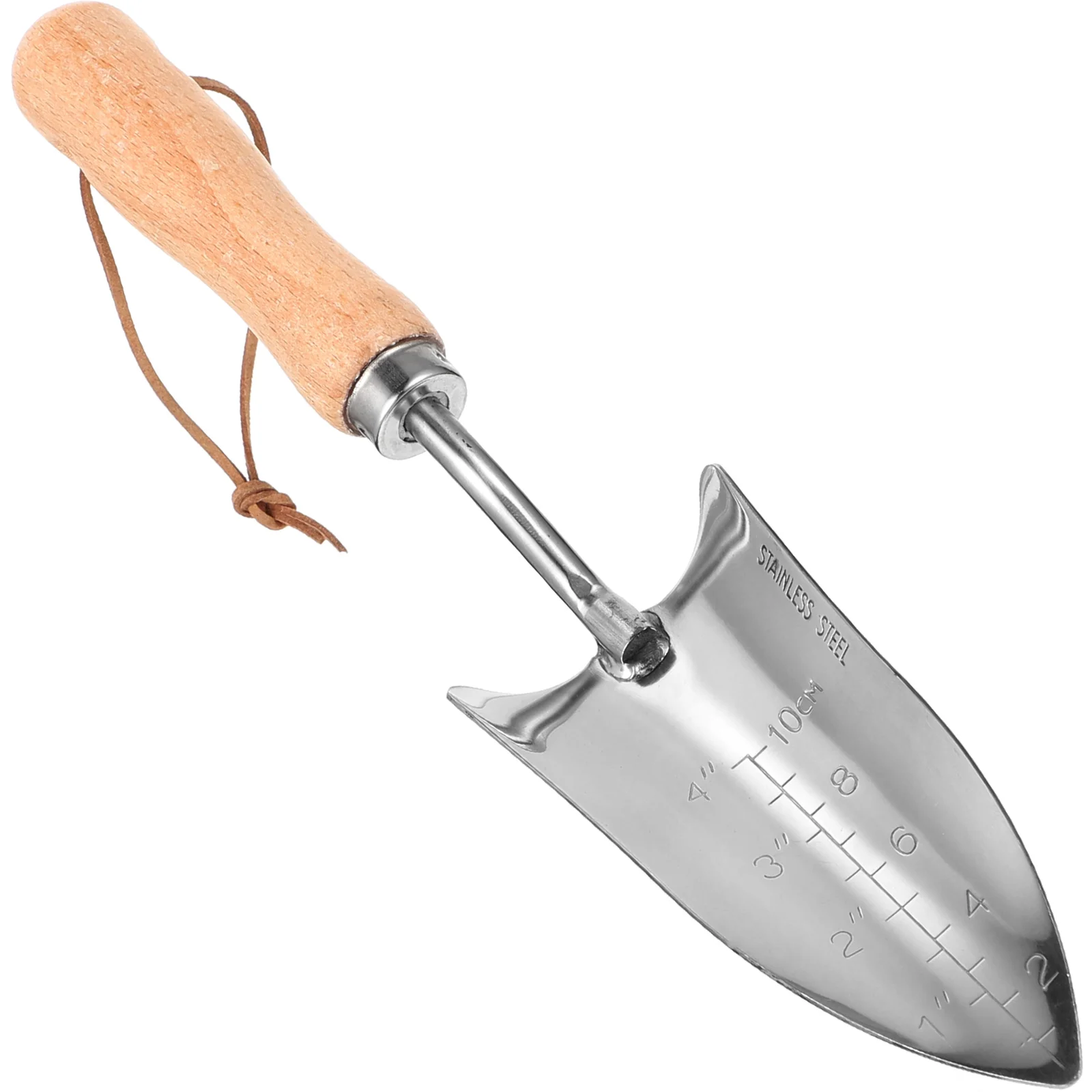 

Growing Tools Small Steel Garden Hand Planting Spade Trowel Gardening Soil Dig Wood Shovels