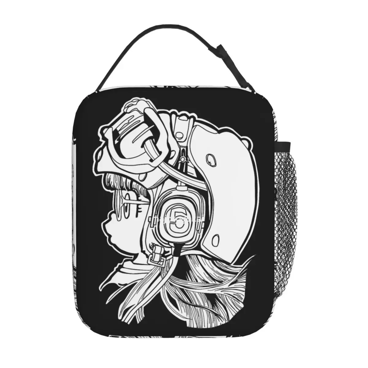 Kawaii Arale Dr Slump Аниме Большой Контейнер Для Обеда Термос Сумка Школьный Пикник