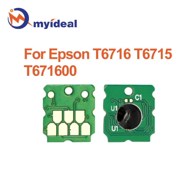 

Чип для обслуживания чернил T6716, T6715, T671600 для Epson ручной работы, C5790, C5710, M5299, M5799, WF-C5210 C579R, фотокартридж