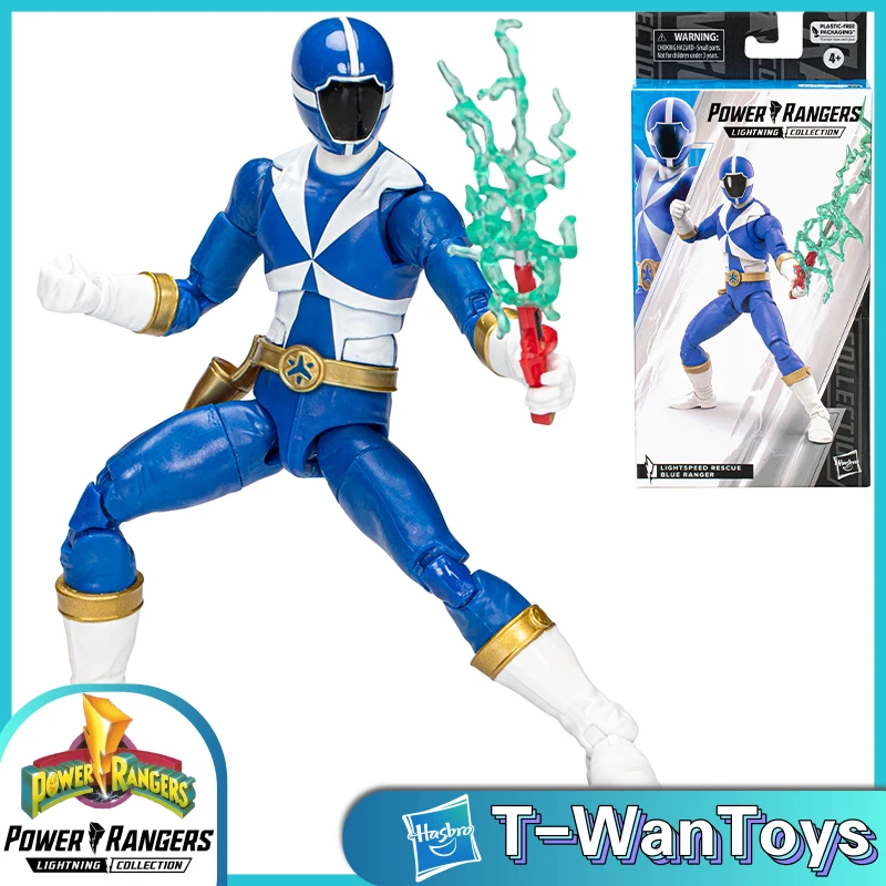 

New In Stock Hasbro Power Rangers Lightning Collection Lightspeed Rescue Blue Ranger Figure 6-Inch (15 Cm Tall) New Unopened