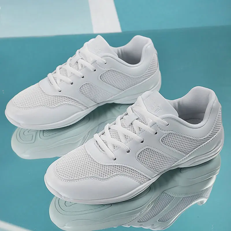 Aerobics Dance Sneakers Men Women Gym Shoes Girls Fashion Modern Street Dancing Shoes Ladies Female Jazz Sports Shoe Size 31-44
