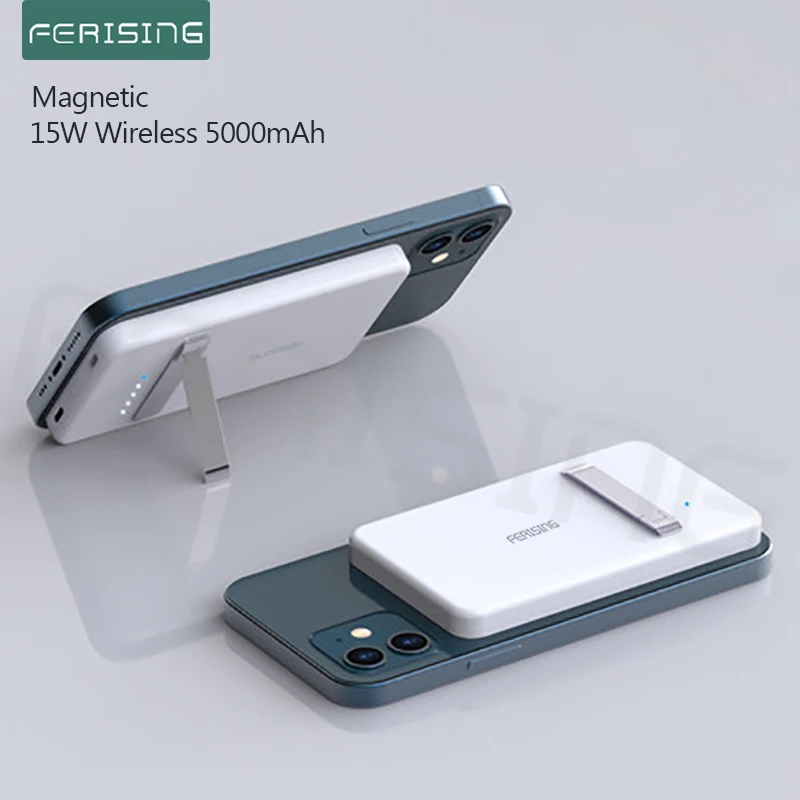 Внешний аккумулятор ferzing Mini ультрамагнитный 5000 мАч 15 Вт - Цена: 1778.82