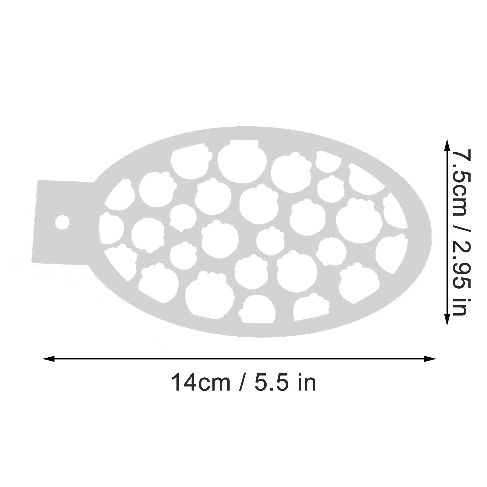 23-шт. детский шаблон для рисования на Хэллоуин трафареты лица домашнее животное