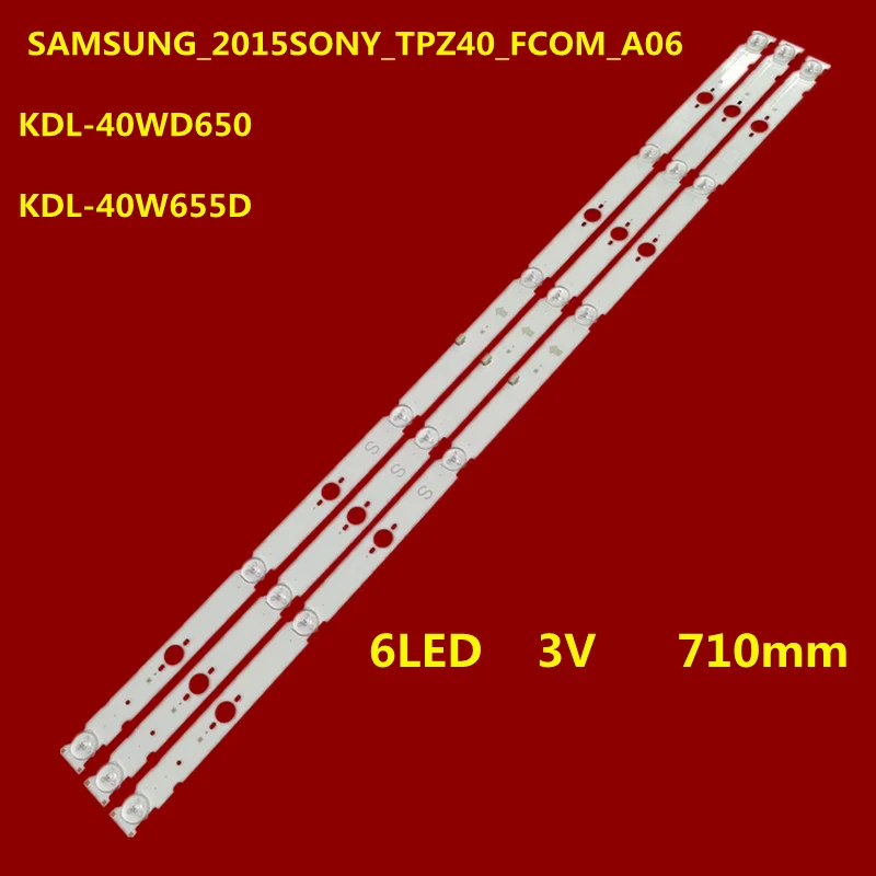 

30 шт./лот Светодиодная лента для подсветки SONY KDL-40WD653 KDL40RD453