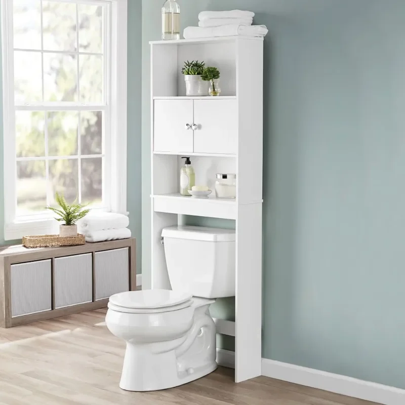 

Mainstays 3-Shelf Bathroom Space Saver Cabinet, White, 23 in