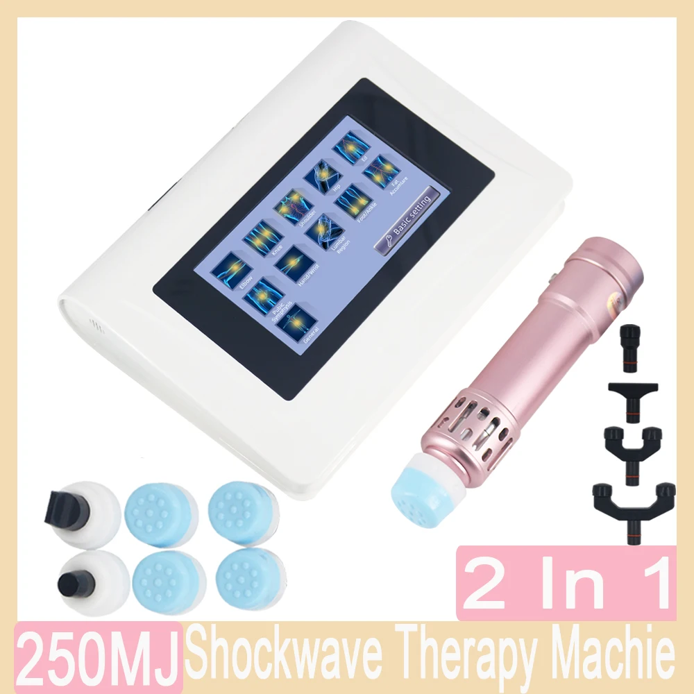 

250MJ ED шок-волна рандомное облегчение мышечной боли тело Расслабление хиропрактика массажные инструменты устройство для ударно-волновой терапии