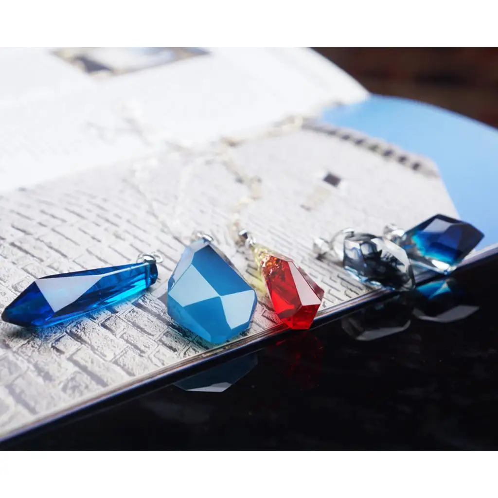 4 шт. силиконовые серьги-подвески с кабошоном в ассортименте для изготовления