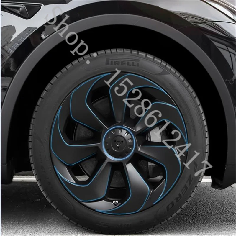 

Универсальные черные АБС-шины для Tesla Model Y, 19 дюймов, ступицы колеса, крышки и аксессуары для автомобиля, декоративный Стайлинг