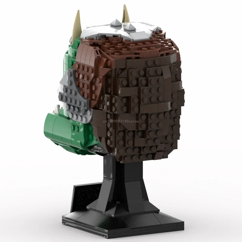 Moc 776 шт. звездные боевые шлемы Jabba's Gamorrean Guard модель строительных блоков кирпичи