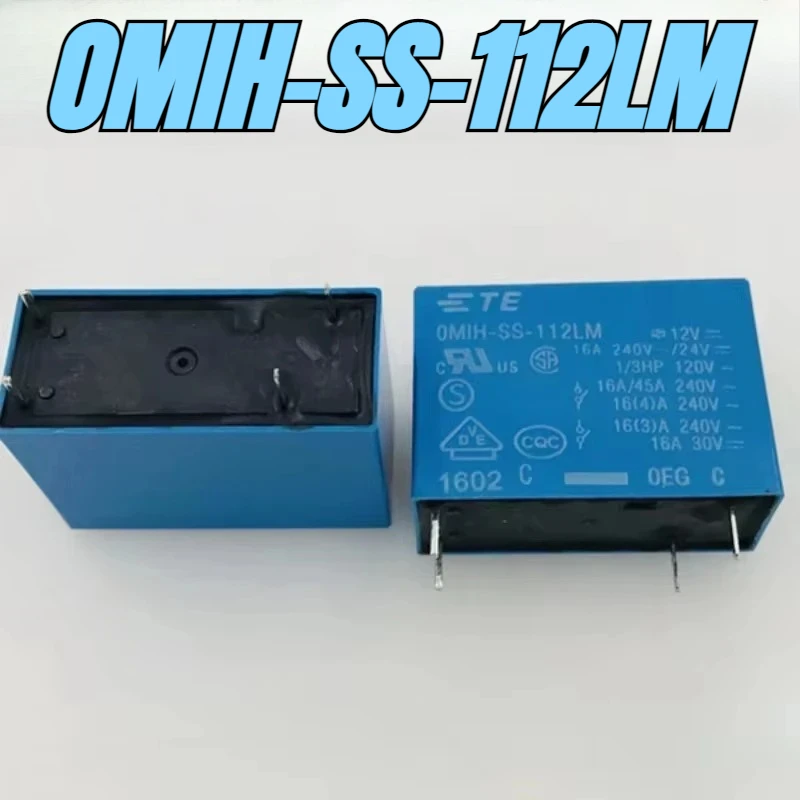 

(Совершенно новый оригинал) 1 шт./лот 100% оригинальное реле: OMIH-SS-112LM OMIH-SS-124LM 12 В 24 В 4 контакта 16 А реле мощности