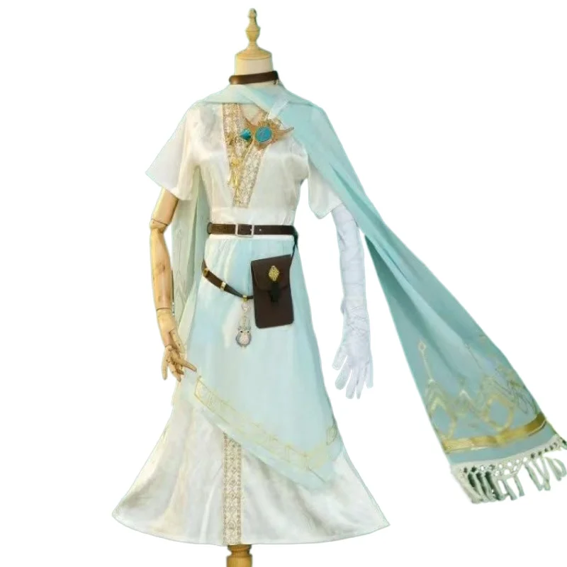 Белый костюм для косплея по игре Identity V Eli Clark Seer