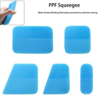 5pcs soft rubber ppf squeegee kit anti scratch tpu scraper for paint protection film installationwater wiperhousehold cleaning