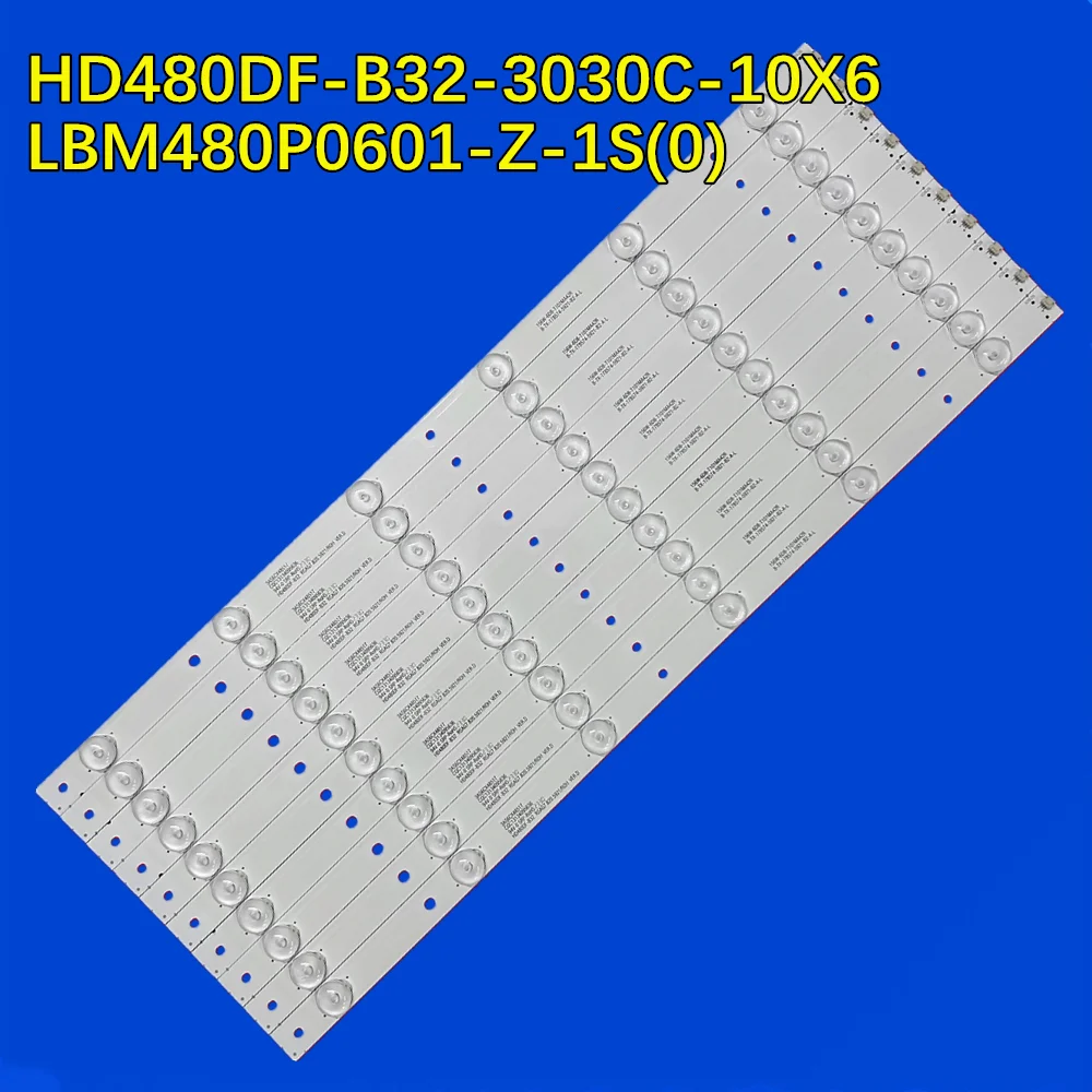 Фонарь подсветки телевизора дляLED48EC220N LED48EC290N LED48K320U HD480DF-B32-3030C-10X6 LBM480P0601-Z-1S(0)