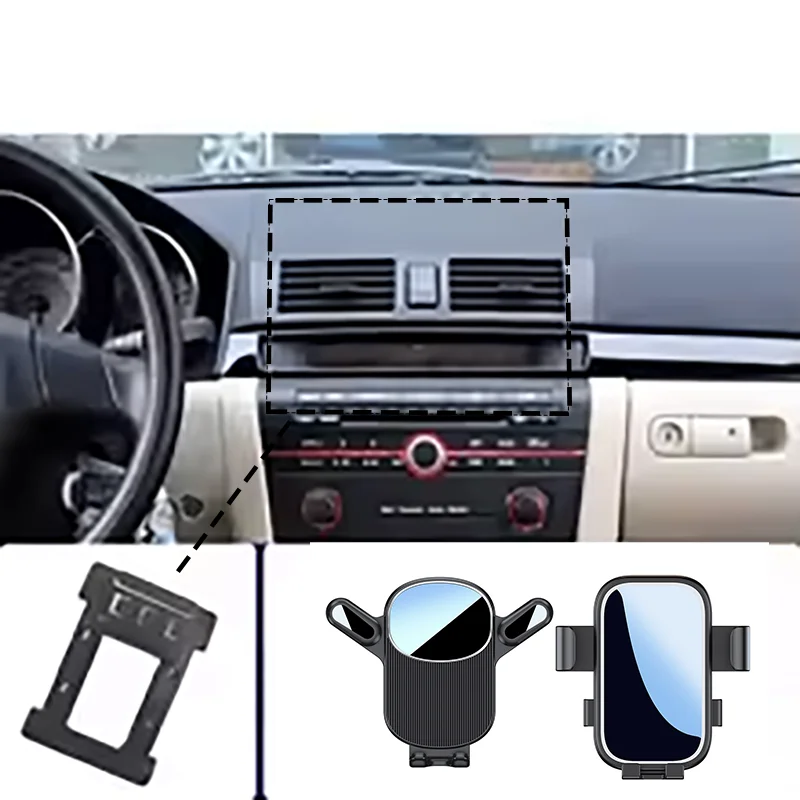 Аксессуары для автомобильного держателя телефона Mazda 3 M3 2006 2007 2008 2009