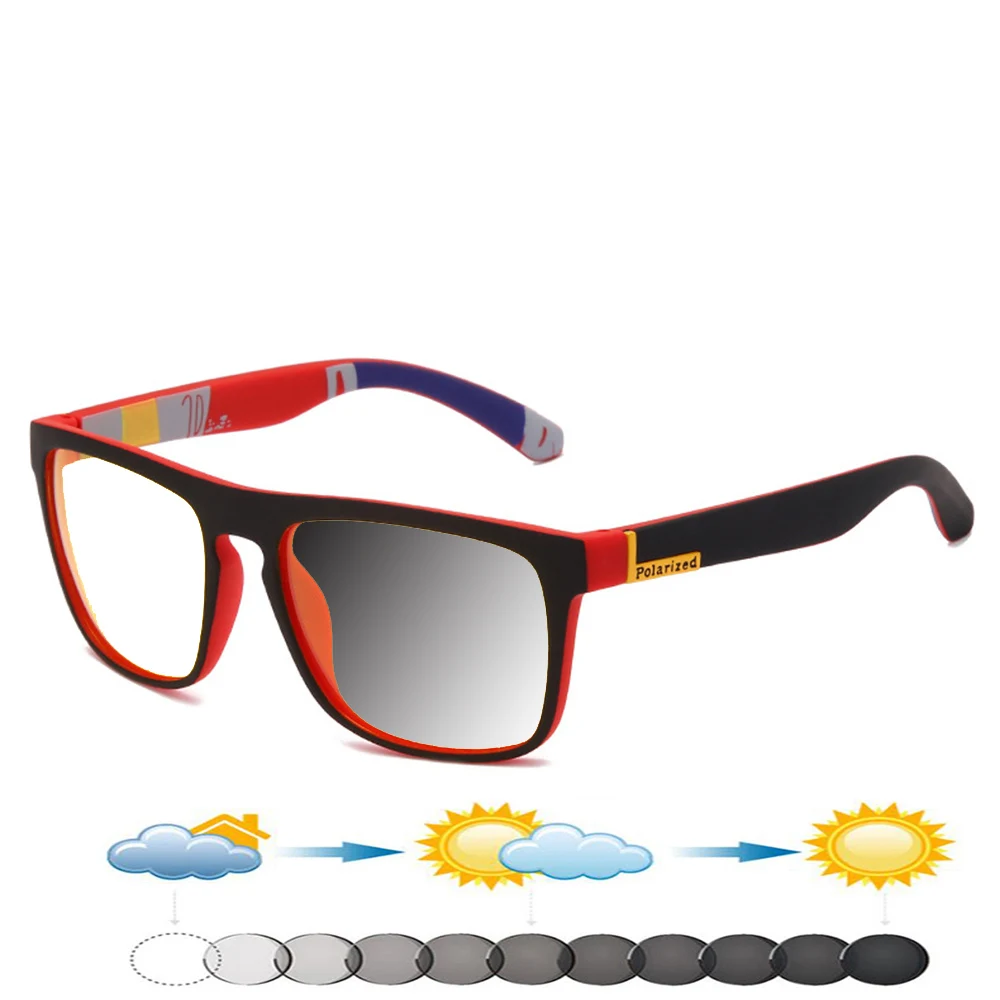 

Rectangular Outdoor Trend Square Oversized Frame Comfortable Photochromic Reading Glasses +0.75 To +4