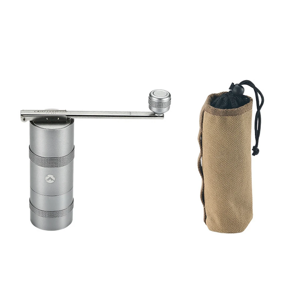 

CAMPINGMOON Manual Coffee Grinder Stainless Steel Grinding Core Coffee Bean Grinder Portable Hand Grinder Hand Crank Coffee Mill