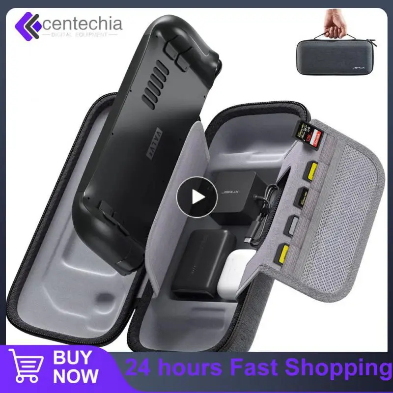 

Game Console Eva Slots Handbag Carrying Case With Several Card Slots Storage Case For Steam Deck Protective Compatible