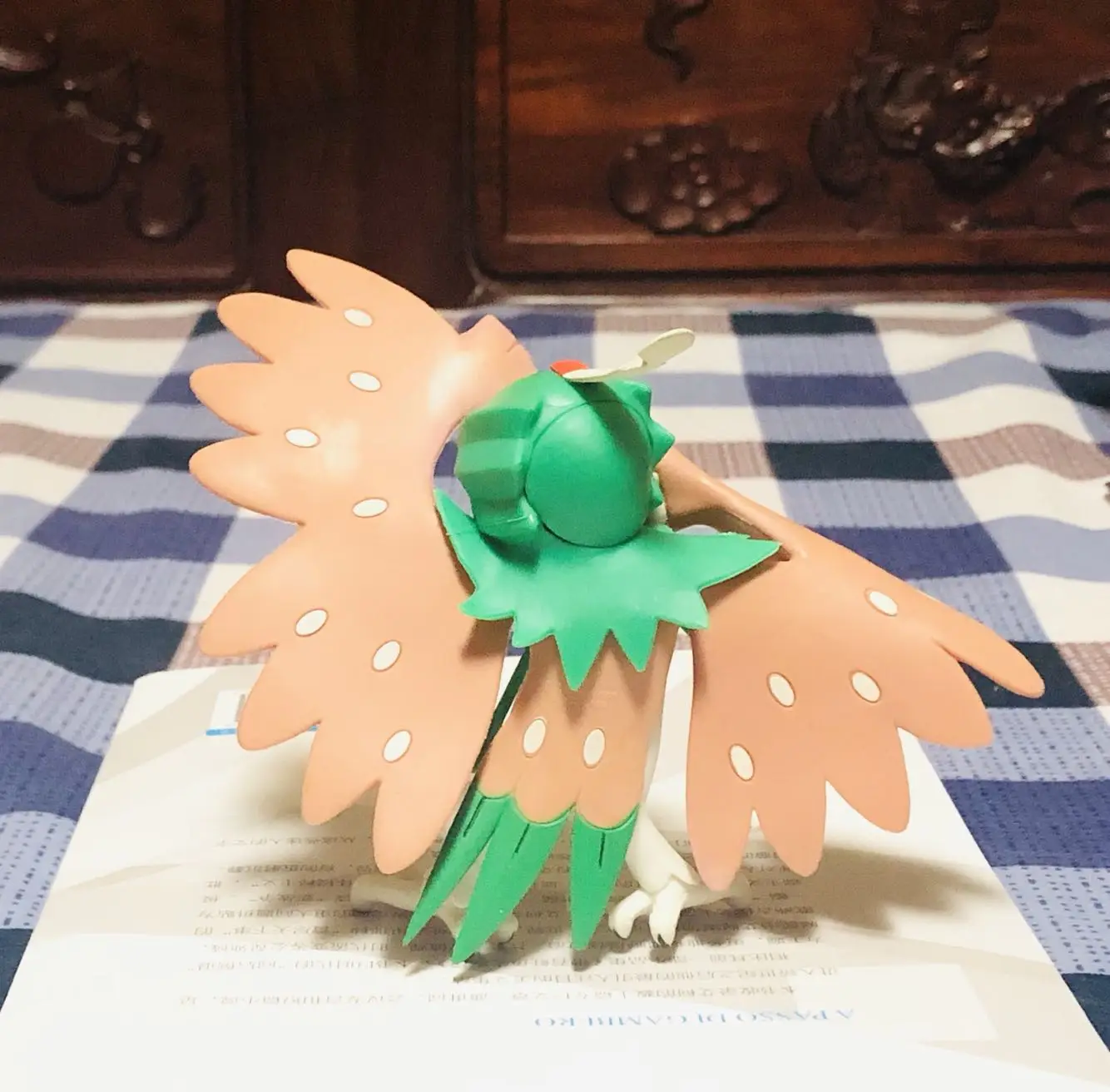 Настоящая трава тип и призрак Тип Покемон Decidueye Милая экшн-фигурка модели игрушки