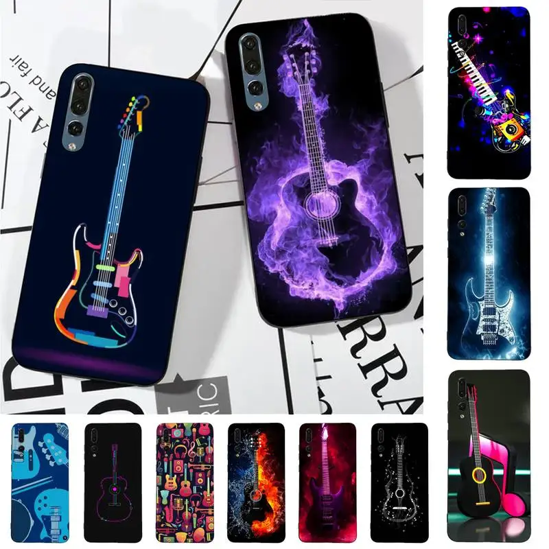 

Guitar Music Phone Case for Huawei P30 40 20 10 8 9 lite pro plus Psmart2019