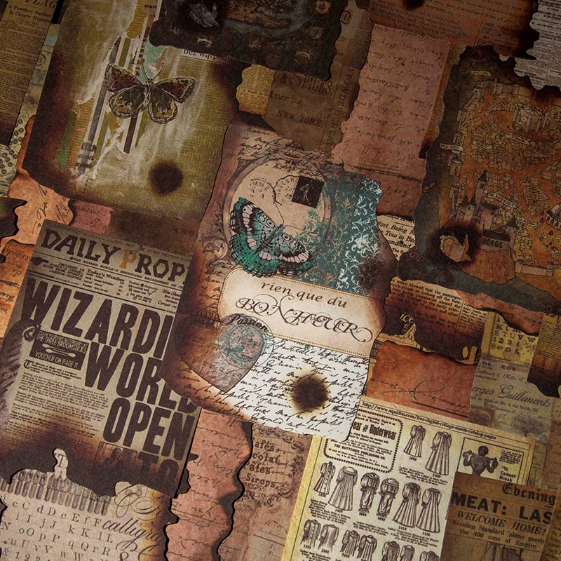 30 шт. винтажные декоративные бумажные этикетки для скрапбукинга |