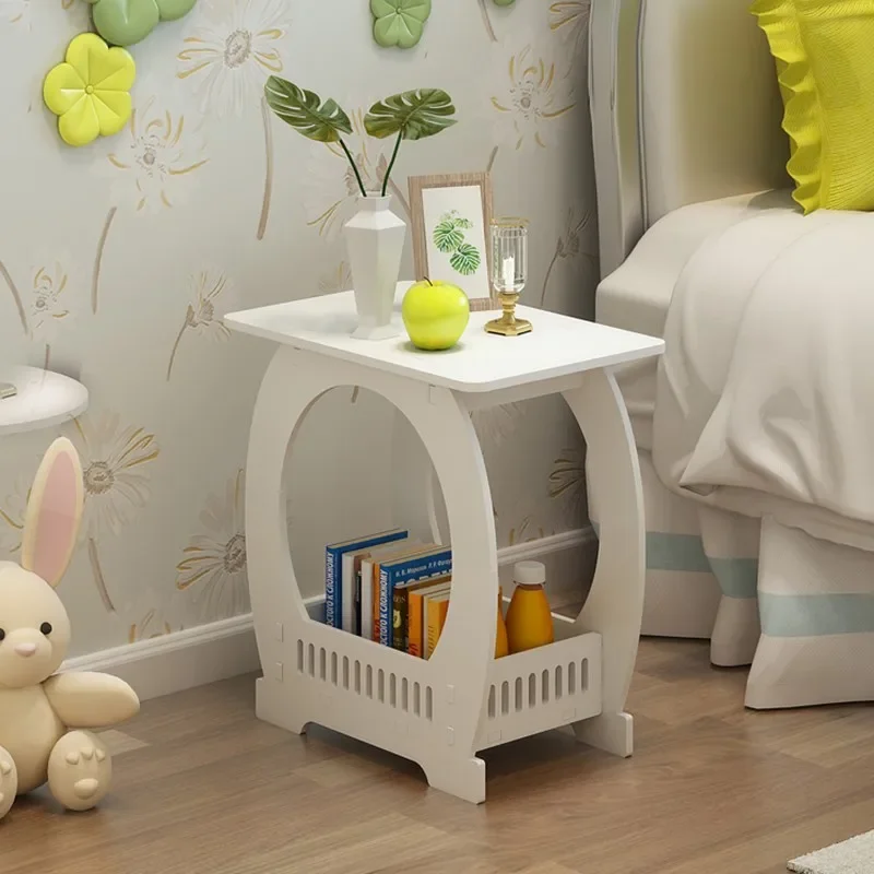 Кофейный столик в современном дизайне гостиной спальни тумбочки деревянный