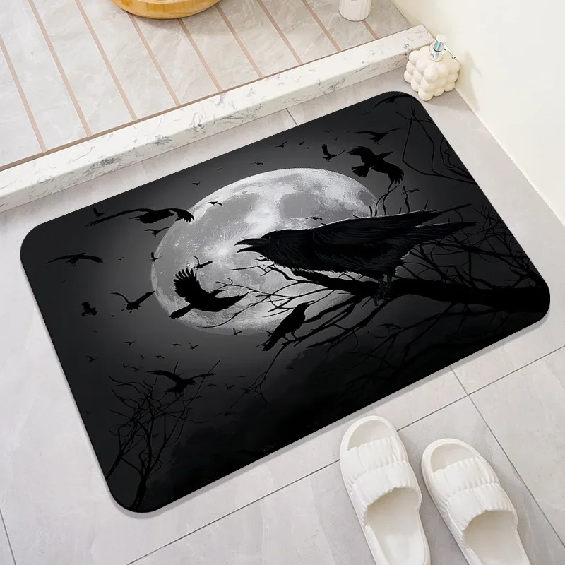 Коврик Vikama На Хэллоуин С Мультяшным Принтом Дизайн Призрака Нескользящий