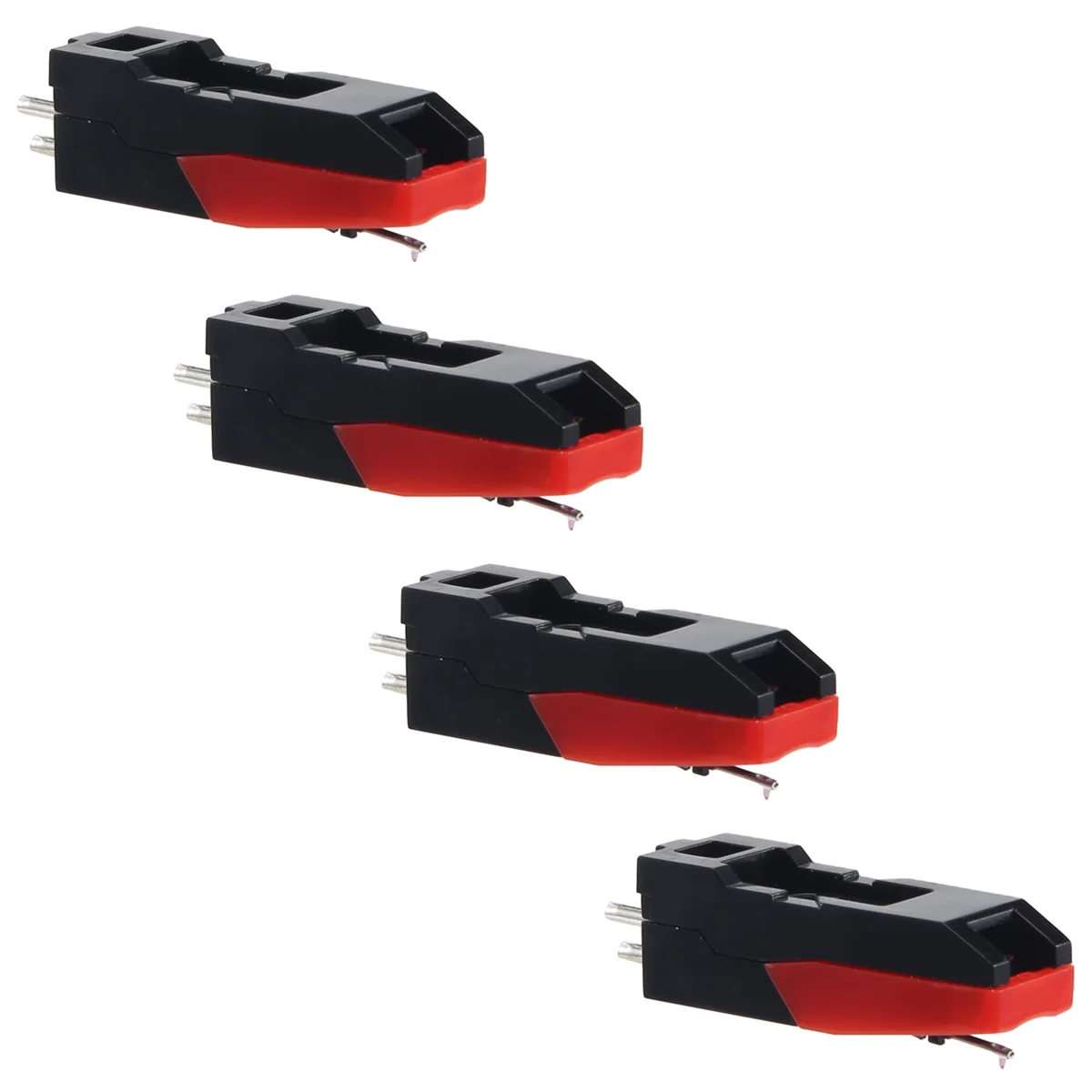 4 шт. сменные иглы для проигрывателя проигрывателей фонографов LP Crosley Ion Jensen 1Byone