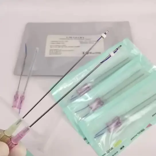 

CE approved cheap pdo surgical suture CE approved 19G 100mm COG 4D L