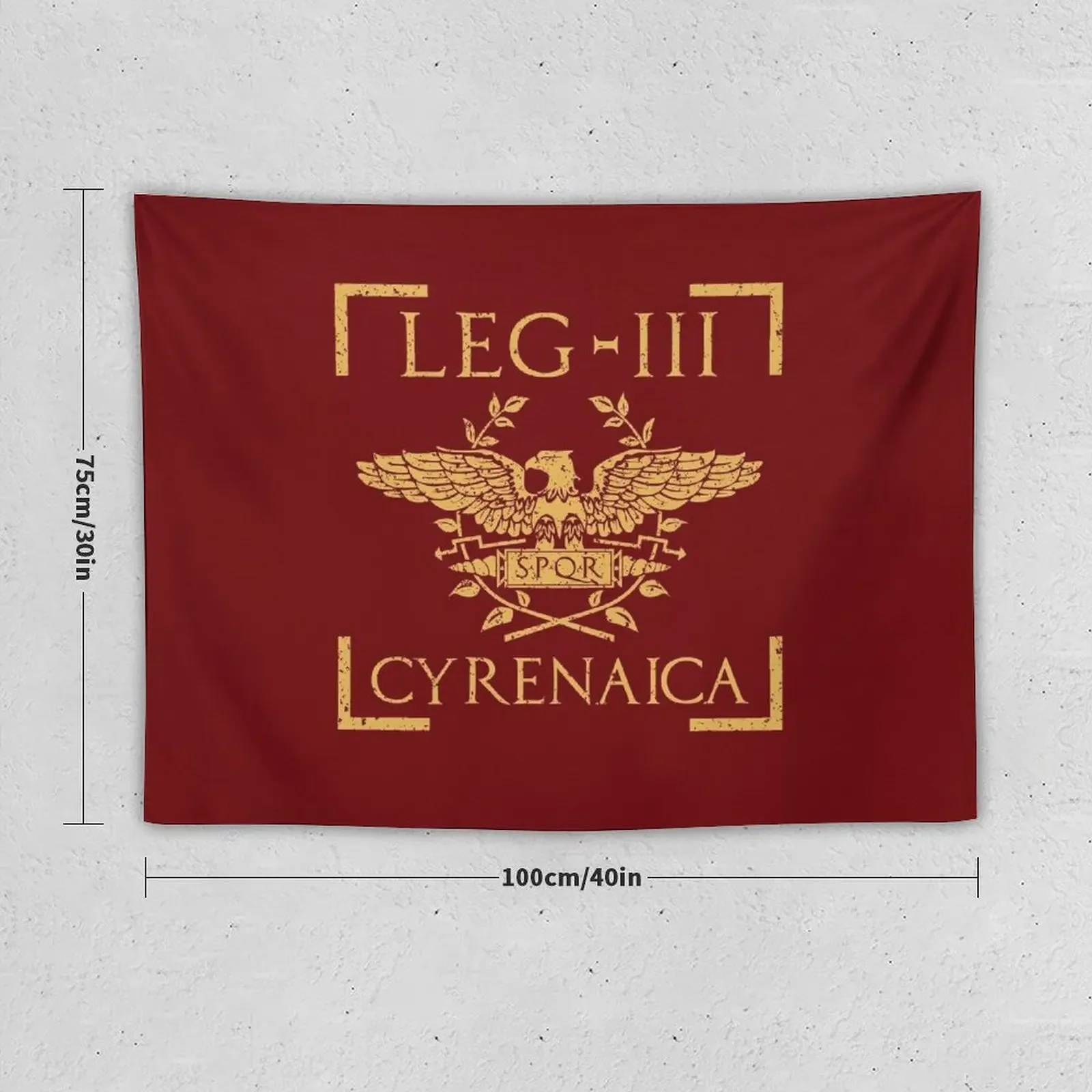 Гобелен Легио III Cyrenaica SPQR с римским легионом настенные украшения корейский Декор