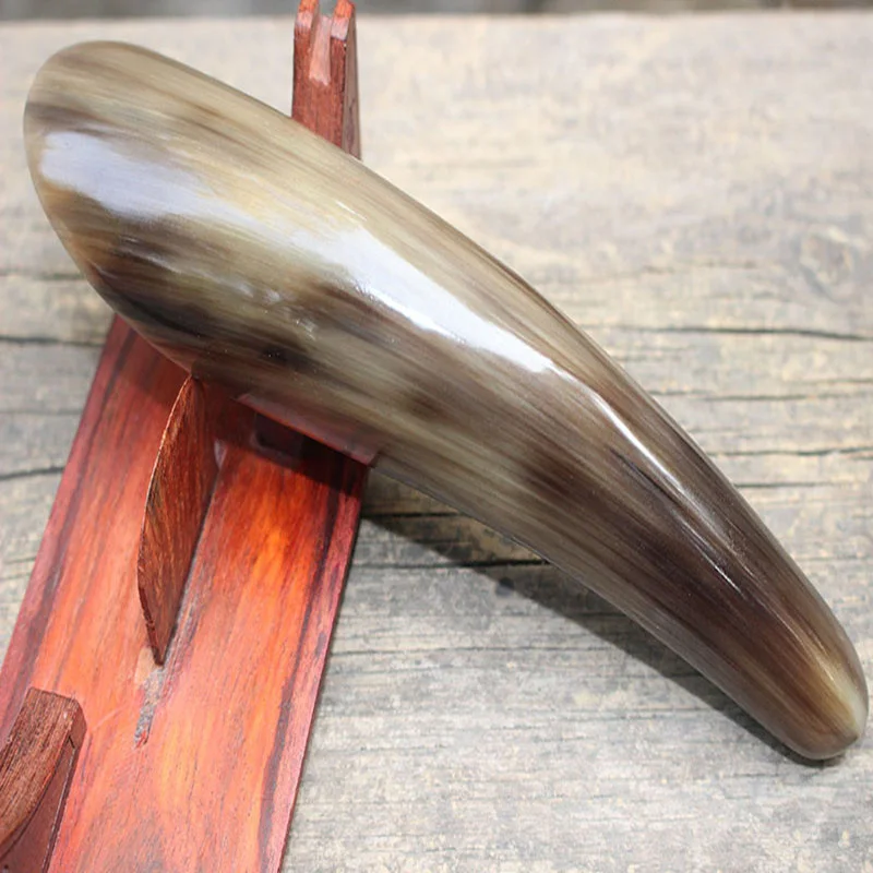 Новый массажер для спа-терапии натуральный буйвол инструмент массажа без