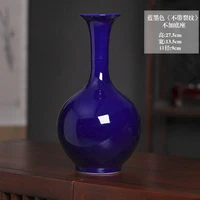 Jingdezhen Ceramics Color Glaze Ice Crack White Vase Modern Fashion Crafts Home Furnishings