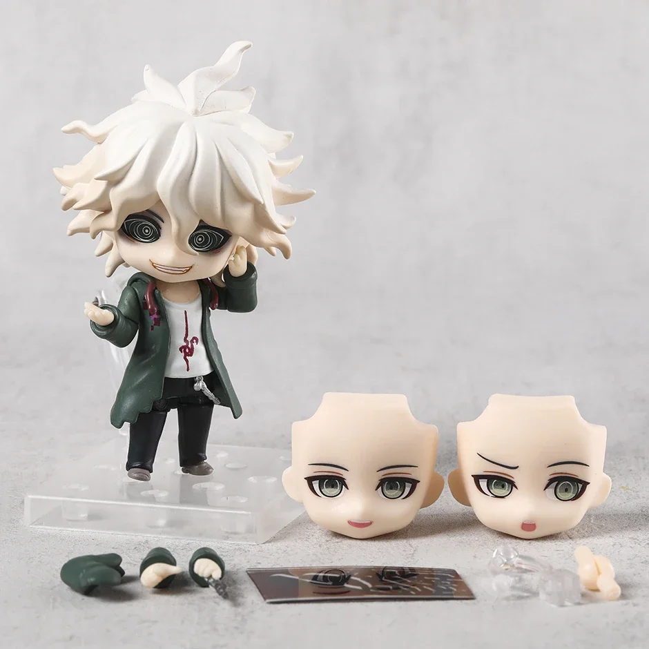 Фото Danganronpa 2580 Nagito Komaeda Q аниме фигурка модель игрушка изменение лица в сборе милые игрушки №1