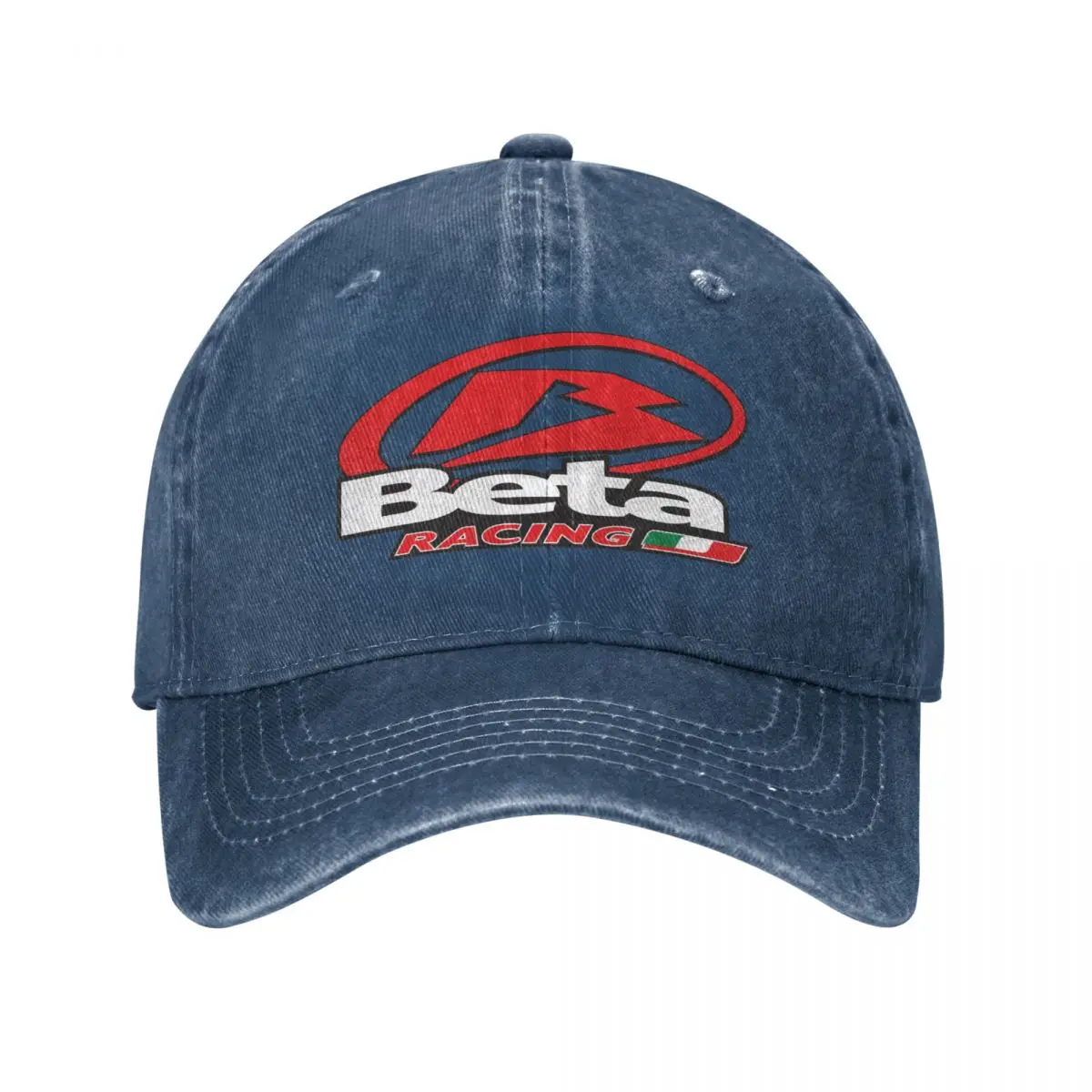 

Beta Racing Baseball Cap Retro Distressed Washed Moto Motocross Snapback Cap Men Women Outdoor All Seasons Travel Caps Hat